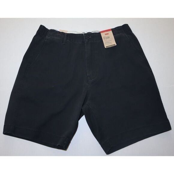 Levi's XX Chino A10430000 Men's Sz M Black EZ Stretch Waist Relaxed Fit Shorts - Picture 1 of 5